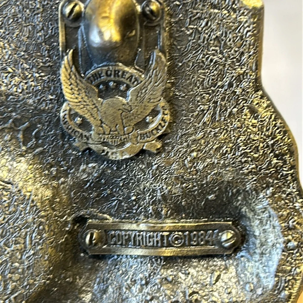 Harley-Davidson Live and Ride collectable belt buckle made in USA